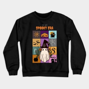 in my spooky era- detailed eras tour illustration Crewneck Sweatshirt